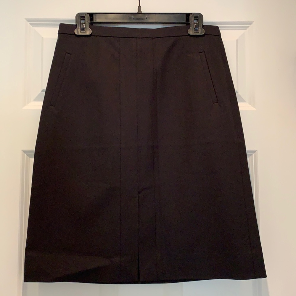 Jcrew black pencil skirt